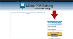 Desktop Screenshot of microspostraining.com